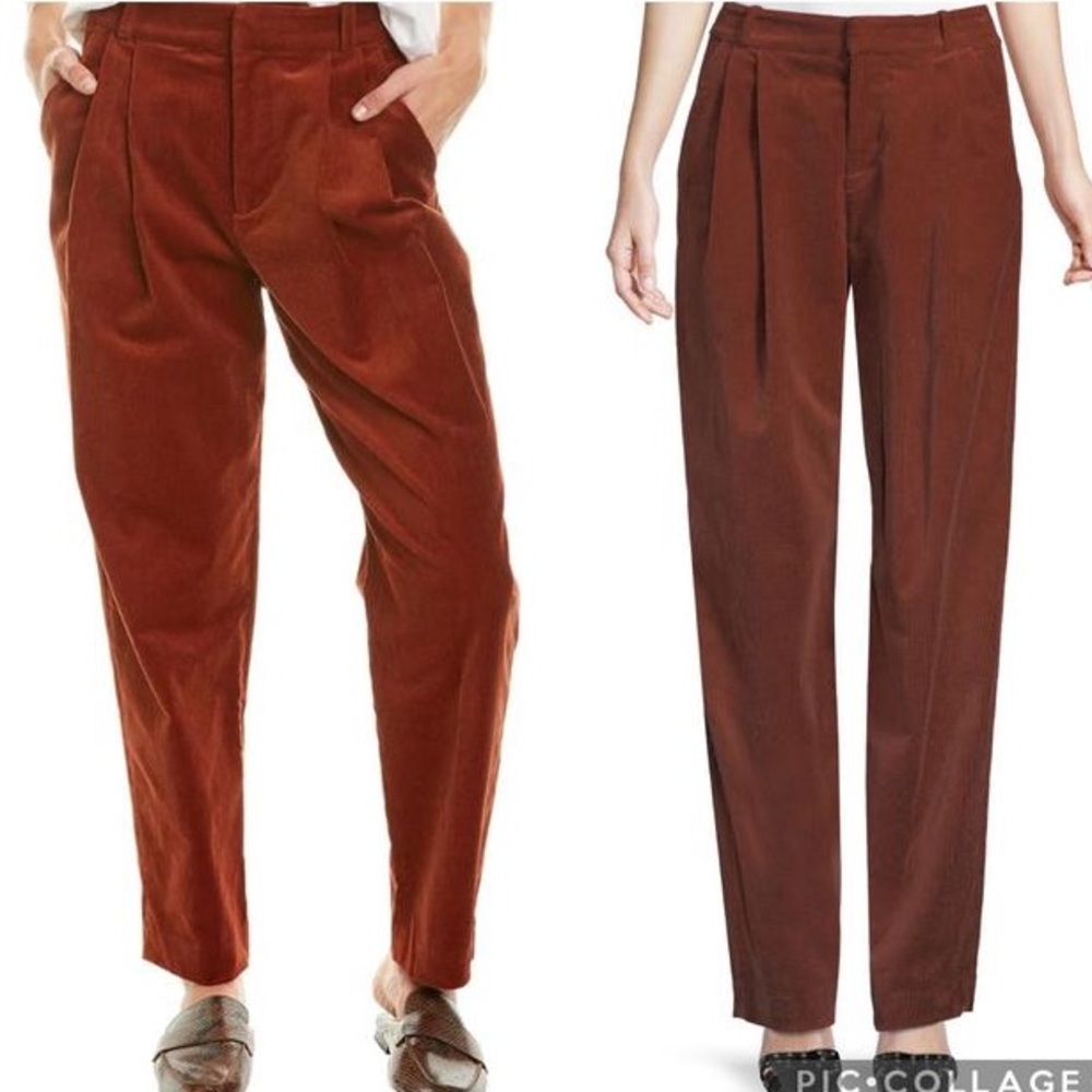 A.L.C. Tori Pleated Corduroy Pants
